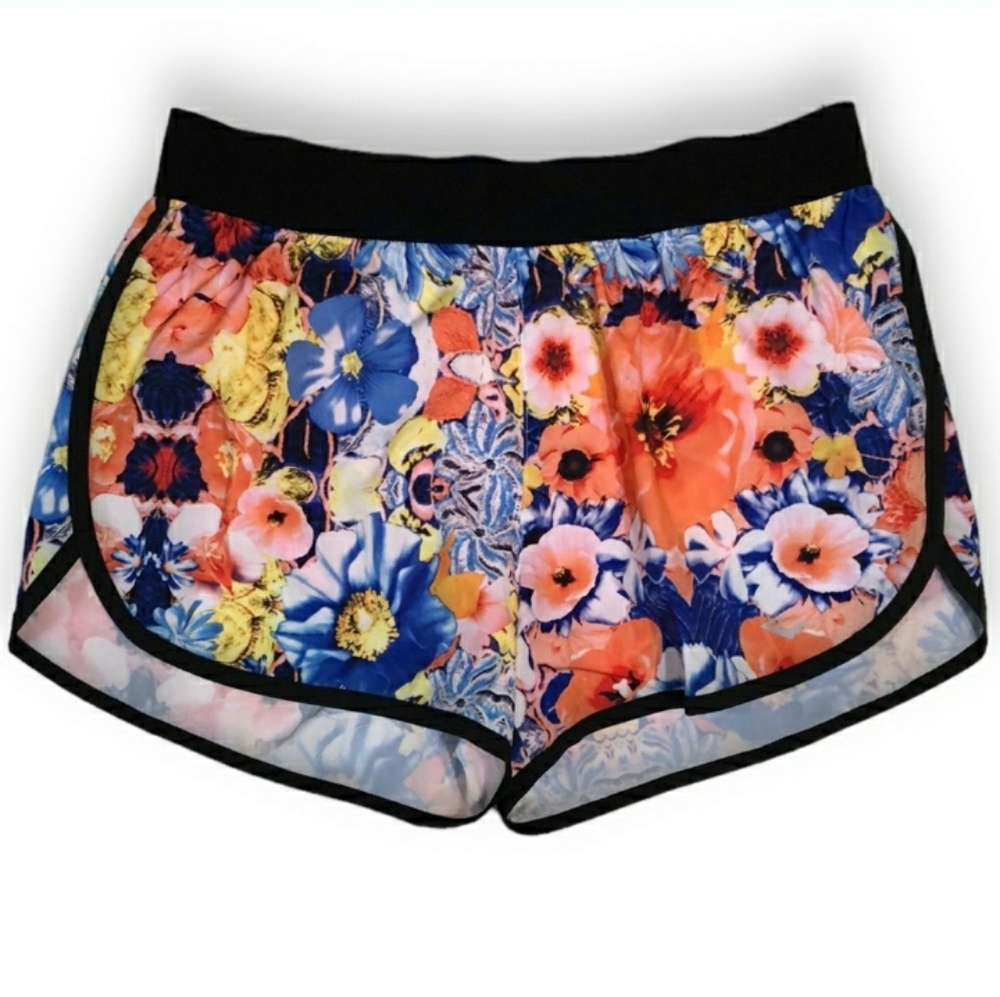 EVERLAST Contrast Trim Dolphin Running Shorts NWOT!
